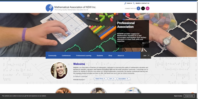 MANSW Website